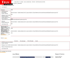 filu-archiv.de: Startseite | FILU-Archiv
FILU – Archiv der Zeichner und Fotografen