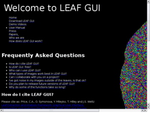 leafgui.org: LEAF GUI
A graphical user interface for the analysis of leaf venation networks.