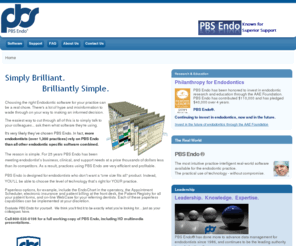 pbsendo.com: Home
PBS Endo Endodontic Software