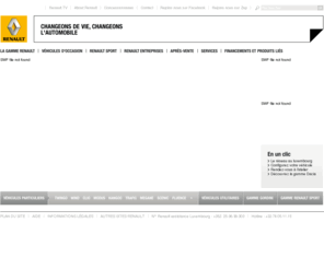 renaultretailgroup.lu: Renault Retail Group Luxembourg : le savoir faire du constructeur avec le service dun garage familial. Grand stock de véhicules doccasion
Renault Luxembourg : le savoir faire du constructeur avec le service dun garage familial. Grand stock de véhicules doccasion.