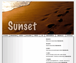 sunset.fi: Tanssiorkesteri Sunset
