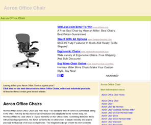 aeron-office-chair.com: Aeron Office Chair - discounts
Aeron Office Chair