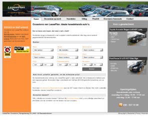 carnext.nl: Occasion kopen, mét auto inruil? Kies een gebruikte LeasePlan auto!
Een occasion kopen, met auto inruil? Kies een gebruikte lease auto van LeasePlan. Elke dag een nieuw online aanbod. Bezoek de tweedehands auto verkoop in Raamsdonksveer.