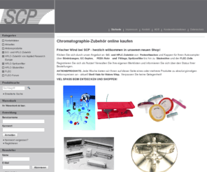 xn--chromatographie-zubehr-fic.com: Chromatographie-Zubehör
Chromatographie-Zubehör online kaufen

 

 Frischer Wind bei SCP - herzlich willkommen in unserem neuen Shop!
 Klicken Sie sich durch unser Angebot an GC- und HPLC-Zubehör von Probenflaschen und Kappen für Ihren Autosampler über Bördelzangen, GC-Septen, PEEK-Rohre und Fittings, Spritzenfilter bis hin zu  Säulenöfen und der FLEC-Zelle. 
 Registrieren Sie sich als Nutzer! Verwalten Sie Ihre eigenen Merklisten und informieren Sie sich über den Status Ihrer Bestellungen.
 AKTIONSPRODUKTE: Jede Woche bieten wir Ihnen auf dieser Seite eines oder mehrere Produkte zu absolut günstigen Aktionspreisen an. Verpassen Sie keine Gelegenheit!
 VIEL SPASS BEIM ENTDECKEN UND SHOPPEN! 
  
   

   
  
