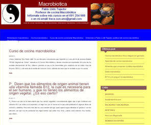 lamacrobiotica.es: Macrobiotica: Macrobioticas, dieta macrobiotica, aprendiendo macrobiotica, cursos cocina macrobiotica, cocina macrobiotica, alimentacion macrobiotica, arroz integral, cereal, yin yang, cocina consciente, curso cocina consciente
Macrobiotica: Macrobioticas, dieta macrobiotica, aprendiendo macrobiotica, cursos cocina macrobiotica, cocina macrobiotica, alimentacion macrobiotica, arroz integral, cereal, yin yang, cocina consciente, curso cocina consciente