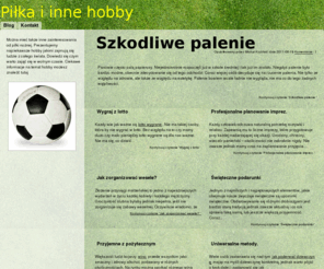 multi-futbol.pl: Piłka i inne hobby - multi-futbol.pl
Można mieć także inne zainteresowania od piłki nożnej. Prezentujemy najciekawsze hobby jakimi zajmują się ludzie z całego świata. Dowiedz się czym warto zająć się w wolnym czasie.