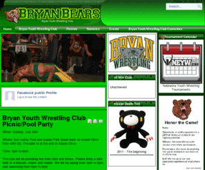 bryanyouthwrestling.com: Bryan Youth Wrestling
Bryan Wrestling - Single location for news, events and information for Omaha Bryan Youth Wrestling Club.