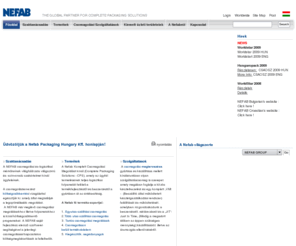 nefab.hu: Nefab - Komplett csomagolási megoldások, csomagolástervezés, költségcsökkentés
A Nefab Komplett Csomagolási Megoldást kínál (Komplett Csomagolási Megoldások- CPS), amely az ügyfél termelésének teljes logisztikai folyamatát felöleli a termékfejlesztéstől és beszerzéstől a gyártás