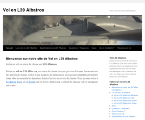 vol-l39.com: Vol en L39 Albatros > >  Vol en avion de chasse L39 Albatros
Découvrez les sensations du vol en avion de chasse sur L39 Albatros. Décollez de Bordeaux, Paris, Suisse ou Russie. Vivez une expérience extraordinaire.