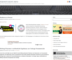 fernstudent.info: FERNSTUDENT.INFO - über mein nebenberufliches Fernstudium der Wirtschaftswissenschaften an der FernUniversität in Hagen
Master in Management an der London Business School, Klausur verschoben, Lernbiographie und Lernstrategie, Lernen mit Karteikarten, Servicequalität an der FernUni