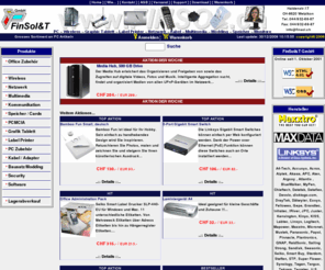 finsol.ch: Online Shop - PC Kabel, Adapter, Konverter, Verstärker, Stecker
FinSol&T bietet ein Top Sortiment an PC Kabel, Adapter, Konverter, etc.