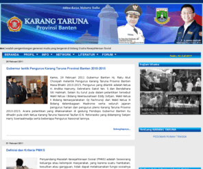 karangtarunabanten.com: Karang Taruna Banten
website resmi karang taruna provinsi banten