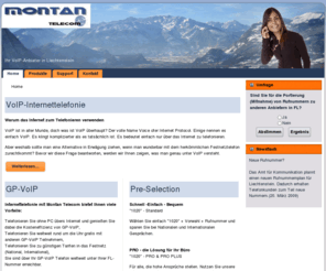 montan-telecom.net: Montan Telecom AG, Vaduz
Montan Telecom AG - Ihr VoIP Anbieter in Liechtenstein. Die Alternative zum Festnetz.