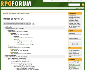 rpgforum.dk: RPGFORUM.dk: Debatforum for rollespillere
