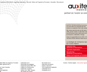 auxitec-technologies.com: AUXITEC TECHNOLOGIES Ingénierie des Systèmes d'informations Ingénierie applicative Edition de progiciels 76 Normandie Le Havre Paris Lyon
Auxitec Technologies, Ingénierie des Systèmes d'informations, Ingénierie applicative, Sécurité informatique, Edition de progiciels 76 Normandie Paris Lyon