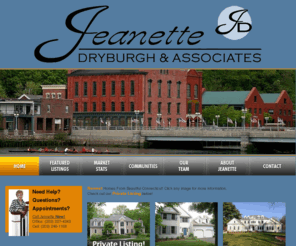 ct-realestate.com: jeanette dryburgh & associates
Jeanette Dryburgh & Associates real estate web site