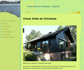 erholung-am-schaalsee.de: Urlaub am Schaalsee
Ferienhaus direkt am Schaalsee