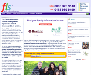 fisfrcuk.com: Family Resource Centre UK - providing the Family Information Service for Reading, Bracknell Forest and West Berkshire
The Family Information Service for Reading, Bracknell Forest and West Berkshire. Information on childcare, special needs, benefits, advice, leisure, activities, childminder, school, nurseries and health