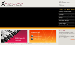 visualconor.net: VISUALCONOR sistemas de control
VISUALCONOR Sistemas de control y gestión de bebida para discotecas, pubs, bares, hoteles y cafeterías.