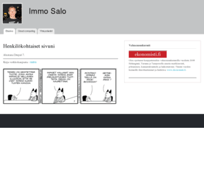 immo.fi: Henkilökohtaiset sivuni | Immo Salo

