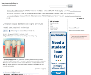 implantologiablog.it: Implantologia Dentale blog
implantologia dentale