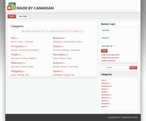 madebycanadian.com: Root
Joomla! - the dynamic portal engine and content management system