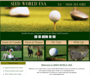 seedworld.us: Grass Seed For Lawn, Pasture|Turf|Wildflower Seed|Food Plot Seed|SeedWorld.US
SeedWorld.Us grass seed for pasture, lawn & turf,farm seeds, grass plugs, wildflower seed,wildlife food plot seed, seed spreaders. Seed World USA