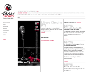 liberocircuito.it: Libero Circuito rete teatri indipendenti della Toscana - Spettacoli teatrali, compagnie teatrali in Toscana
Circuito Teatri indipendenti e  Compagnie Teatrali in Toscana, 