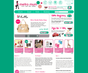 metromum.com.au: Metromum Metro Mum - Baby Boutique Store and Parenting Store for Mums, Dads, Kids and Baby
Baby, kids and children's clothing, gifts and toys. We also sell Mum and Dad gear for the whole metro family. 