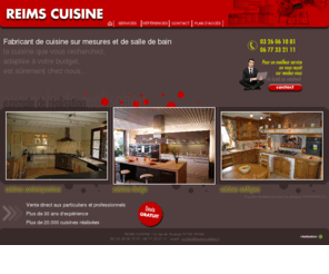 reims-cuisine.fr: Reims Cuisine fabricant cuisine et salle de bain
Fabrication cuisine et salle de bain sur mesure