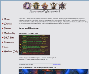 sanctumofwhisperwind.com: Sanctum of Whisperwind: a World of Warcraft Guild
Sanctum: a World of Warcraft Guild on the Whisperwind Server