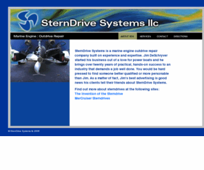 sterndrivesystems.com: SternDrive Systems: Service, Repair, and Maintenance
Sterndrive Systems delivers high-quality marine engine outdrive repair, service, and maintenance.