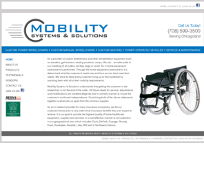 4mobilitysystems.com: Mobility System & Solutions, Inc.
Mobility Systems and Solutions, Inc. has been a provider of Custom Wheelchairs to adults and children since 1995.