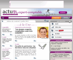 actuexpertcomptable.biz: [Comptabilité, Fiscal, social, entreprise] L'actualité comptable, fiscale et managériale avec actuEL-expert-comptable.fr
Expert-comptable, commissaire-aux-comptes, directeur financier, contrôleur de gestion, responsable comptable, conseiller fiscal et auditeur financier, L'actualité comptable, fiscale et managériale avec actuEL-expert-comptable.fr