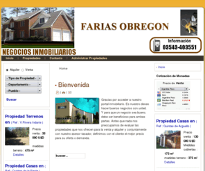 fariasobregon.com: Bienvenida
Gracias por acceder a nuestro