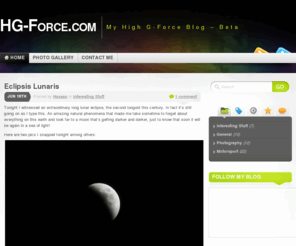 hg-force.com: HG-Force.com « My High G-Force Blog – Beta
My High G-Force Blog - Beta