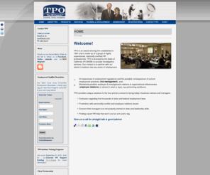 tpohr.com: Human Resource Management | TPO HR
TPO aims to be the premier provider of Human Resource Management support services in California and beyond.