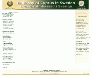 cyprusemb.se: Embassy of Cyprus in Sweden [preload of images]
