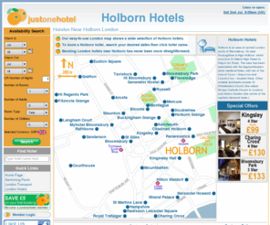 holbornhotels.com: Holborn Hotels - Hotelsn Near Holborn London
Holborn hotels reservations - fast, friendly and informed booking service from experienced hotel reservations company with a great selection of London hotels near Holborn.