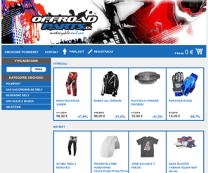 offroadparts.sk: E-shop - Offroadparts.sk - motocykle online
Predaj motocyklov, náhradných dielov, náradia, motocyklového oblečenia, olejov, mazív a doplnkov.