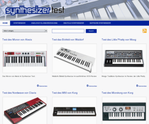 synthesizer-test.de: Synthesizer -  Test und Reviews zu Synthesizer und Recording
Test und Reviews zu Synthesizer und Recording