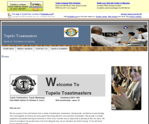 tupelotoastmasters.org: Home Page
Home Page for Tupelo MS Toastmaster Club