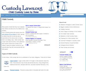 custody-laws.org: Custody Laws – Child Custody Rights, Questions & Advice
Custody laws and advice for mothers and fathers seeking child custody help.  Child custody lawyers and law firms can help.