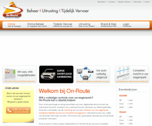 hetbesteleaseaanbod.nl: Welkom bij On-Route
Welkom bij On-Route, de specialist in: Online wagenparkbeheer, Tijdelijk vervoer, shortlease, uitrusting en autobelettering.