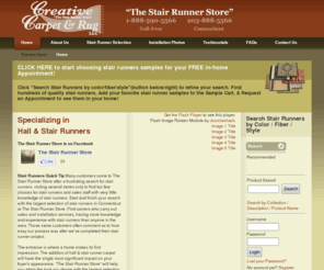 stairrunnerstore.com: StairRunnerStore.com - Home
Stair Runner Store by Creative Carpet & Rug