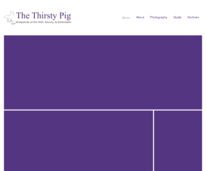 thethirstypig.com: The Thirsty Pig
The Thirsty Pig 飢渴的豬 is about the food & drink adventures & experiences of a simple man.  Snapshots of the wet, savory, & delectable from Los Angeles, Taipei, and Shanghai. . .