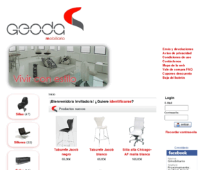 gmobiliario.es: Gmobiliario
Gmobiliario :  - Sillas, Mesas, Sillones, Sofas, Chaise Longe, Lámparas, Taburetes, Camas, Exterior, ecommerce, open source, tienda, compras online