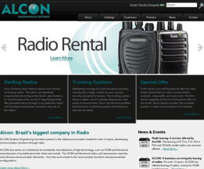 locacaoradiocomunicador.com: Alcon | Radio Leasing | Trunking Systems | Sao Paulo, Brazil  55 (11) 2060-1133
ALCON Systems Engineering has been present in the radiocommunication market for over 15 years, developing communication solutions through radio.