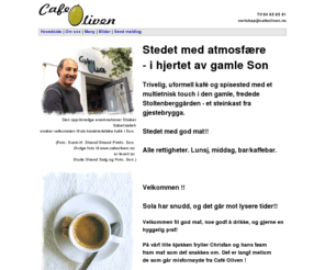 cafeoliven.no: Café Oliven
