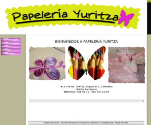 papeleriayuritza.com: Papeleria yuritza
papeleria informal con servicios personalizados para cada cliente